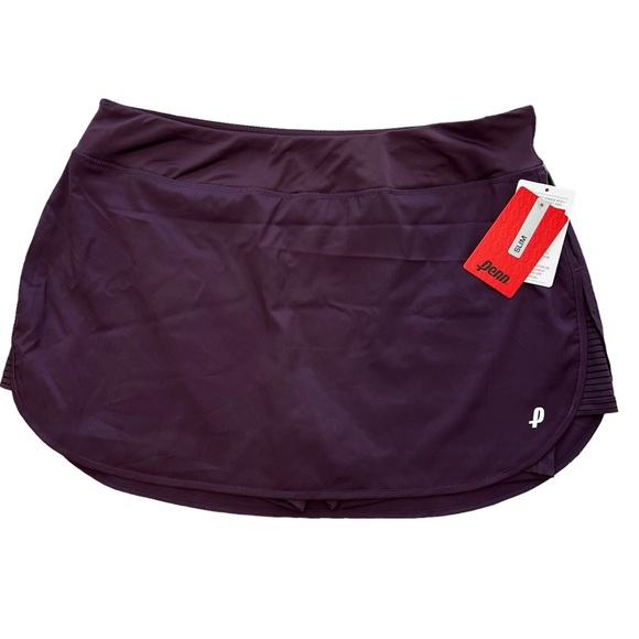 NWT PENN ATHLETIC GOLF TENNIS SKORT DRI-MOTION TECHNOLOGY IN PLUM PERFECT - Picture 1 of 7